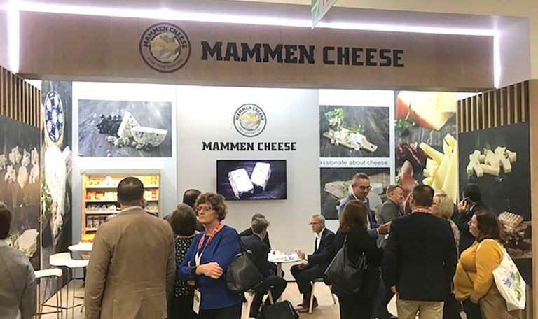 Mammen Cheese, flot messestand på Anuga FoodTec 2019, Køln