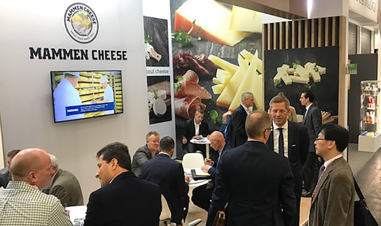 Mammen Cheese, flot messestand på Anuga FoodTec 2019, Køln