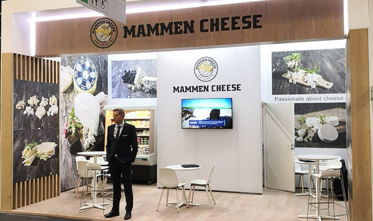 Mammen Cheese, flot messestand på Anuga FoodTec 2019, Køln