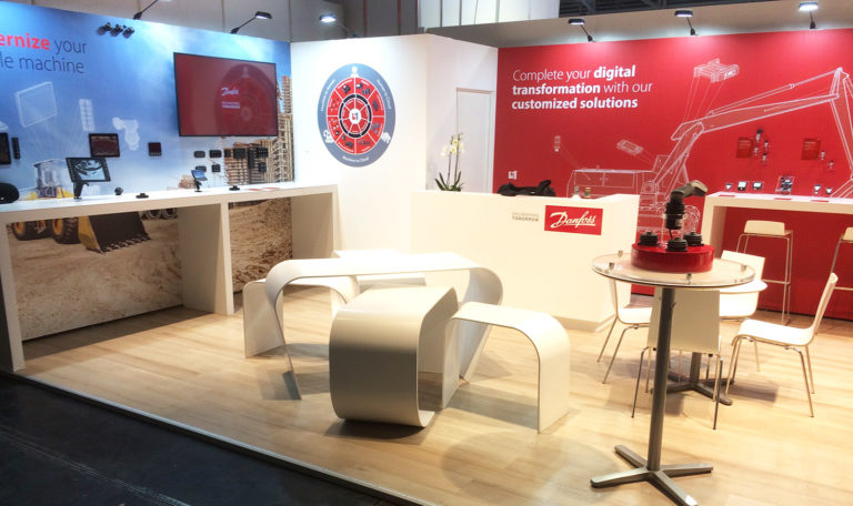 Danfoss messestand