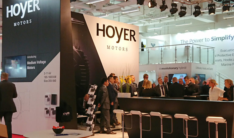 Individuel stand, Hoyer Motors, SMM 2018, Hamburg