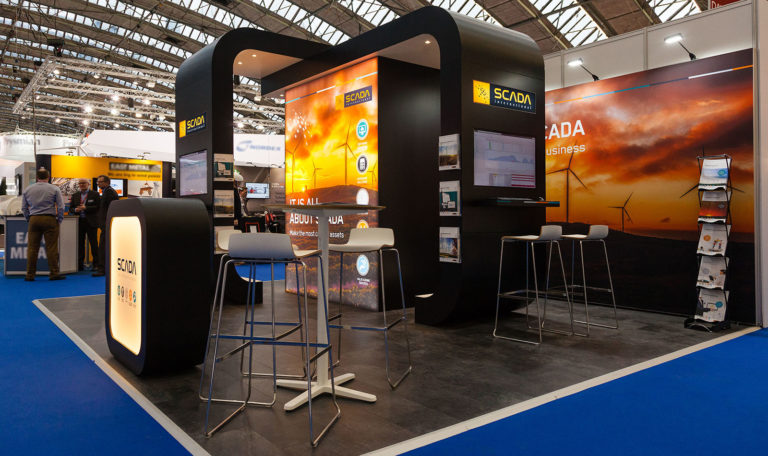 Scada messestand, Wind Europe 2017