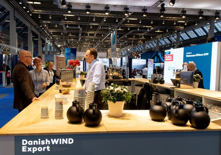 Danish Wind Export fællesstand, Wind Europe Offshore 2019, København