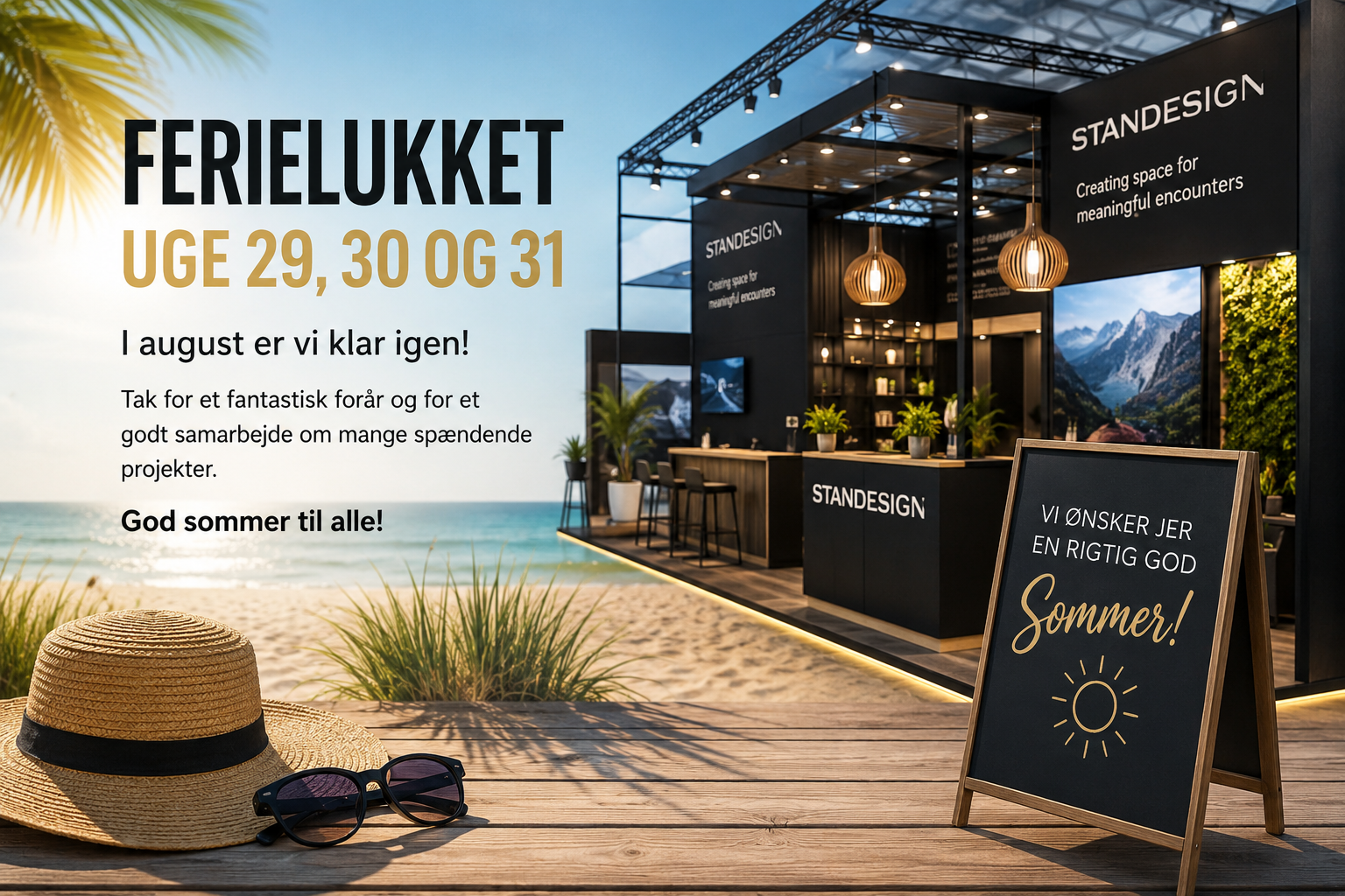 Ferielukket
